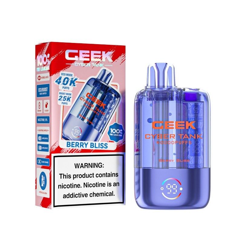 Keystone - Geek Cyber Tank 40 000 Puff Disposable  TVJB LANSDOWNE