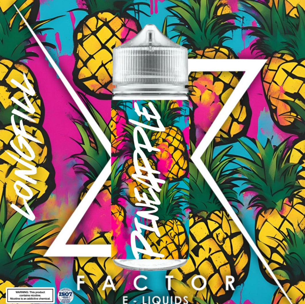 Ohm Liquid RSA LONGFILL - X Factor Pineapple, 120ml
