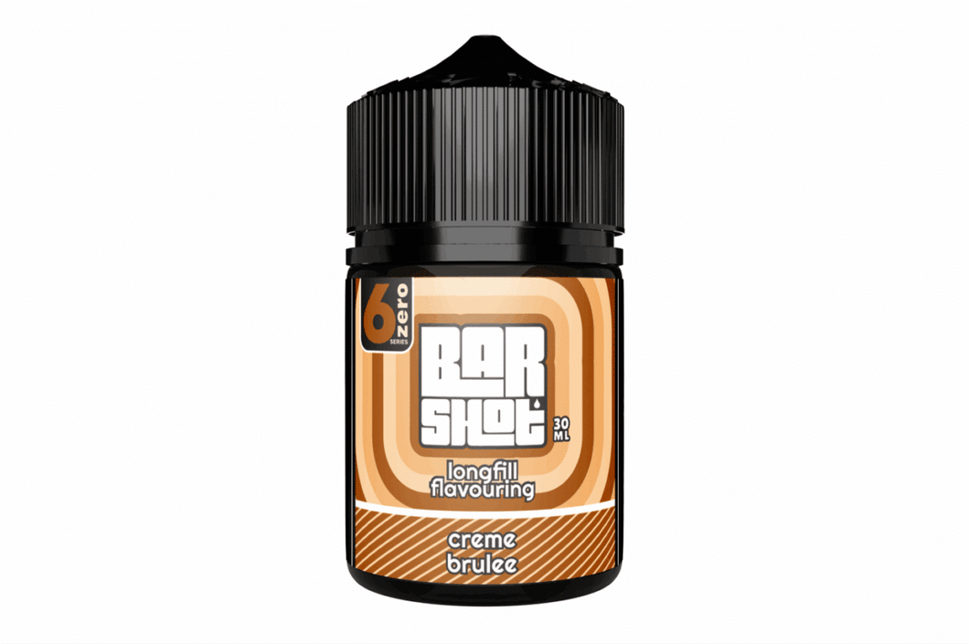 Bar Shot Dessert 6Zero LONGFILL - Creme Brulee MTL/Salt, 60ml