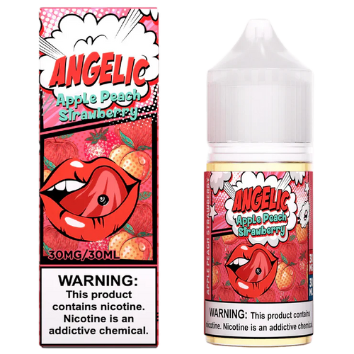 Angelic - Apple Peach Strawberry (30mg) Nic Salts, 30ml