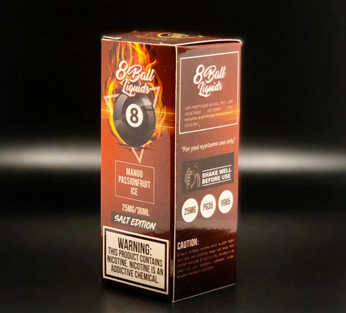 8 Ball - Mango Passionfruit Salt Nic, 30ml