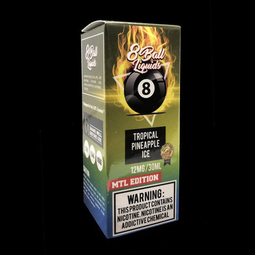 Vape Republic - 8 Ball Pineapple Ice MTL 12mg, 30ml