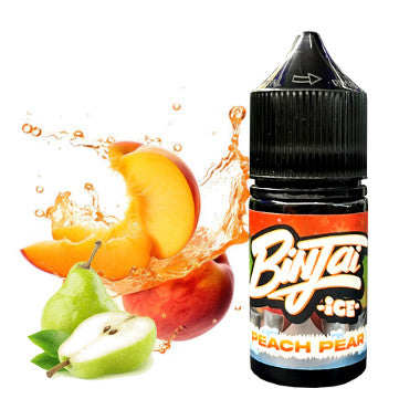 Binjai - PeachPear , 50mg Nic Salt 30ml
