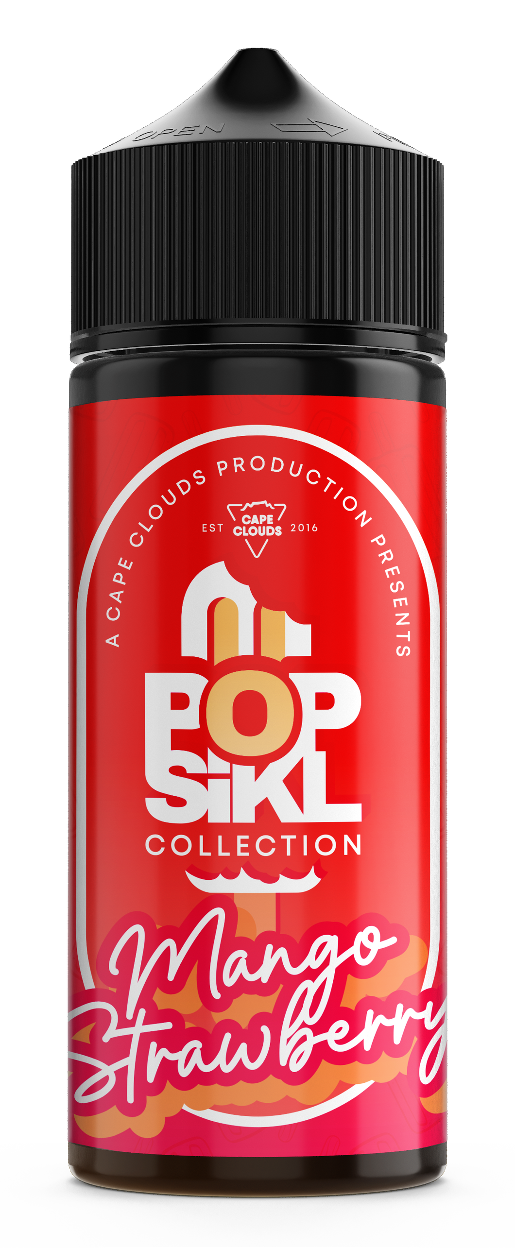 Popsikl LONGFILL - Mango Strawberry, 120ml