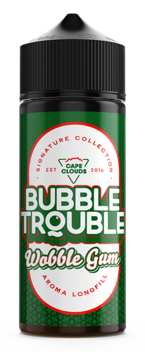 Cape Clouds LONGFILL - Bubble Trouble Wobble Gum, 120ml