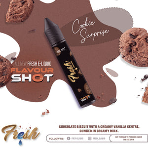 ! Fresh E-liquid LONGFILL- Cookie Surprise Kit 120ml