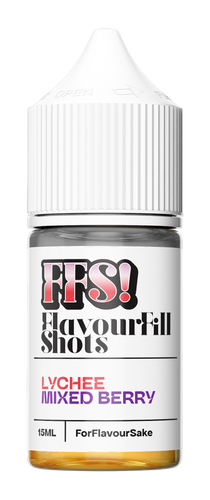 FlavourFill Shots LONGFILL- FFS! Lychee Mixed Berry Salt/MTL 30ML