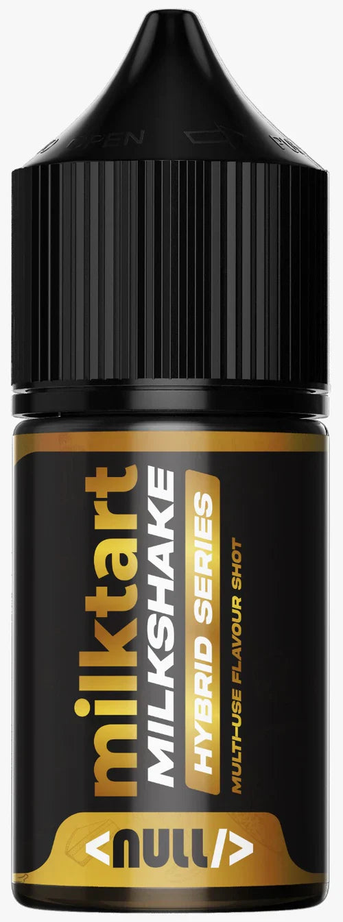 Null Hybrid-  Milktart Milkshake Salt/MTL Flavour Shot, 30ml