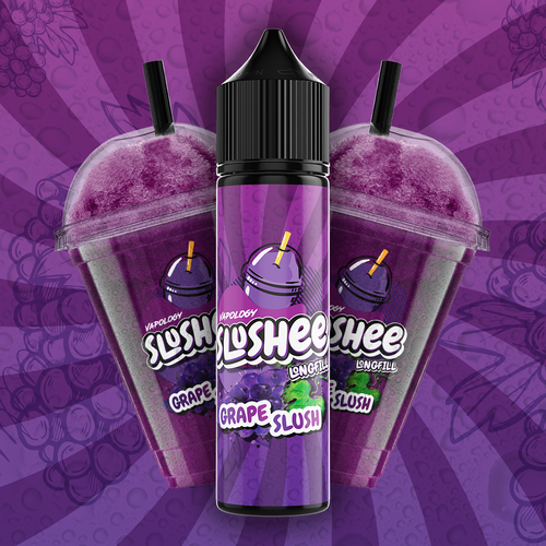Vapology LONGFILL - Grape Slushee SALT 60ml