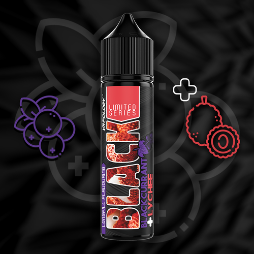 Vapology LONGFILL - Blackcurrant Lychee SALT 60ml
