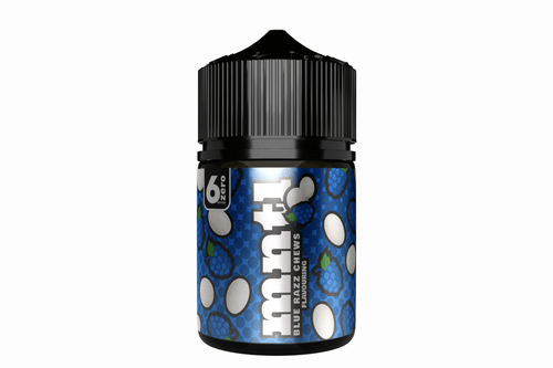 MNTL 6Zero Flavour  LONGFILL - Blue Razz Chews MTL/Salt, 60ml