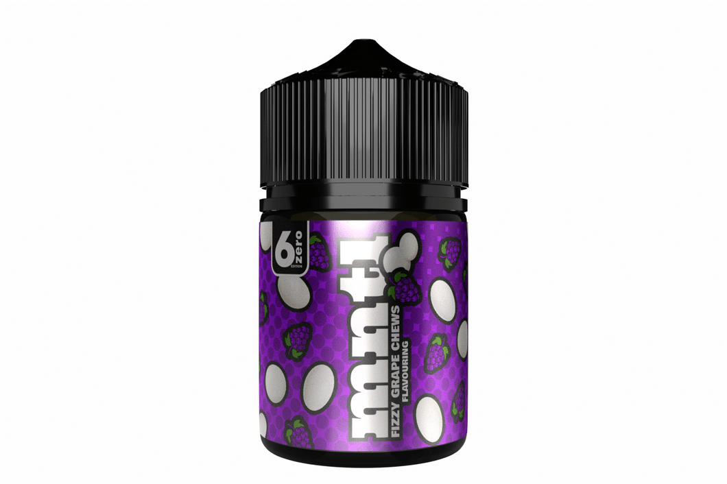 MNTL 6Zero Flavour  LONGFILL - Fizzy Grape Soda Chews MTL/Salt, 60ml