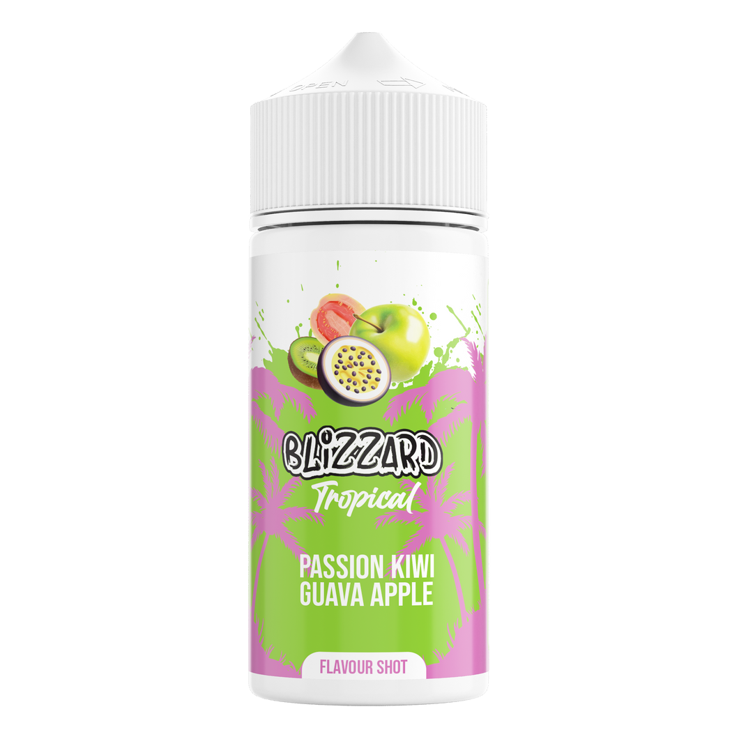 Blizzard LONGFILL - Passion Kiwi Guava Apple 120ml