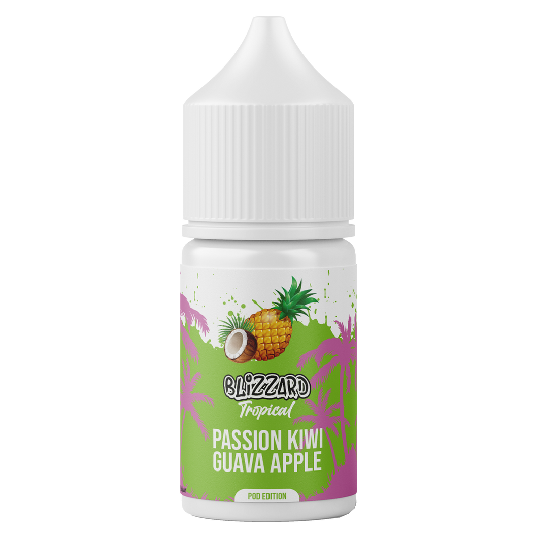 Blizzard LONGFILL - Passion Kiwi Guava Apple MTL/Salt 30ML
