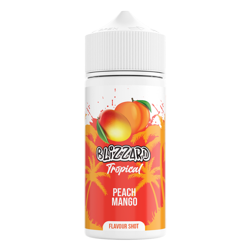 Blizzard LONGFILL - Peach Mango 120ml