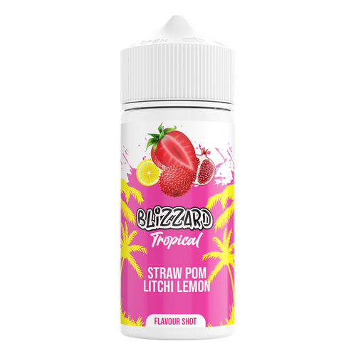 Blizzard LONGFILL - Straw Pom Litchi Lemon, 120ml
