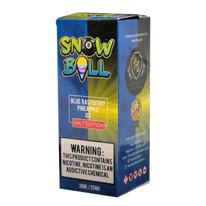 Snow Ball - Blue Raspberry Pineapple Nic Salts, 30ml