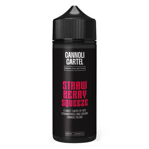 Cannoli Cartel LONGFILL - Strawberry Squeeze, 120ml  TVJB LANSDOWNE