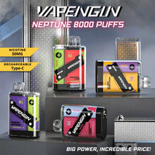 Vapengin - Neptune 8000 Puff Disposable, 50MG