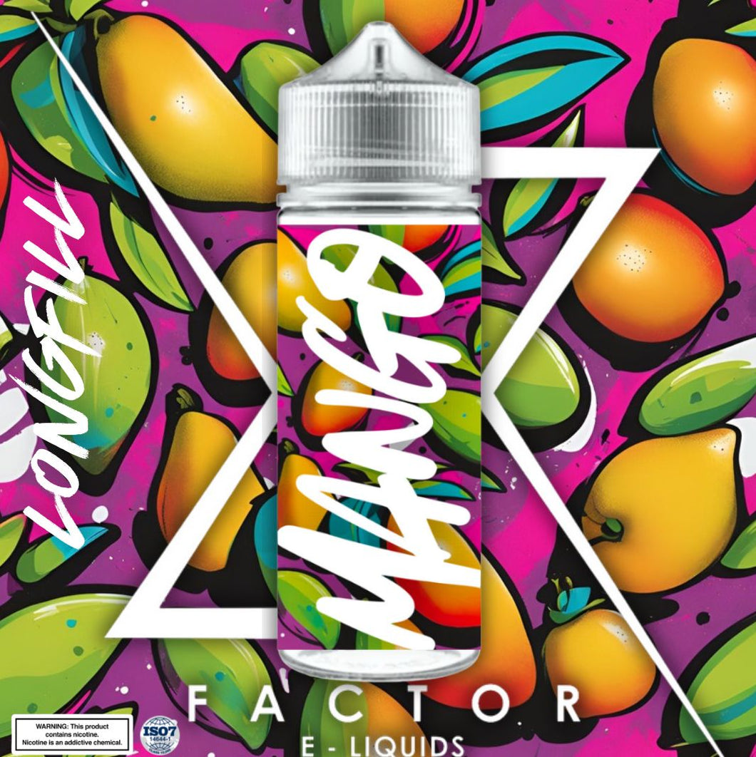 Ohm Liquid RSA LONGFILL - X Factor Mango, 120ml