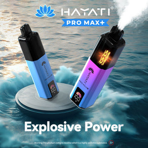 Hayati Pro Max 15000 Puff Disposable 5%/50mg TVJB LANSDOWNE Hayati Pro Max 15000 Puff Disposable 5%/50mg TVJB LANSDOWNE