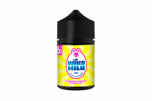 Wikd Milk 6Zero Flavour  LONGFILL - Strawberry MTL/Salt, 60ml