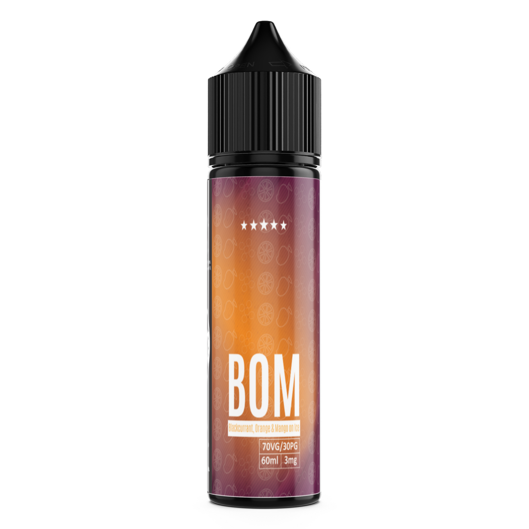 Zodiac - Blackcurrant, Orange and Mango On Ice (BOM) 60ml, 3mg