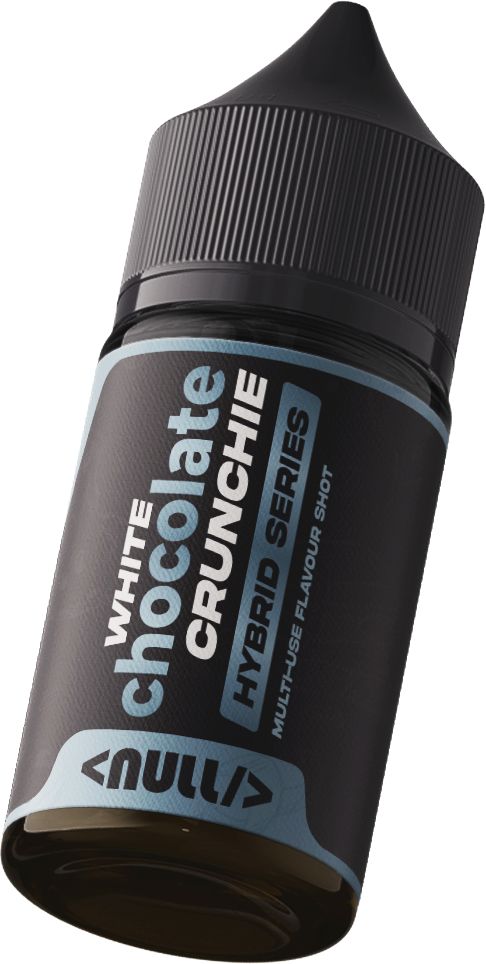 Null Hybrid-  White Chocolate Crunchie Salt/MTL Flavour Shot, 30ml