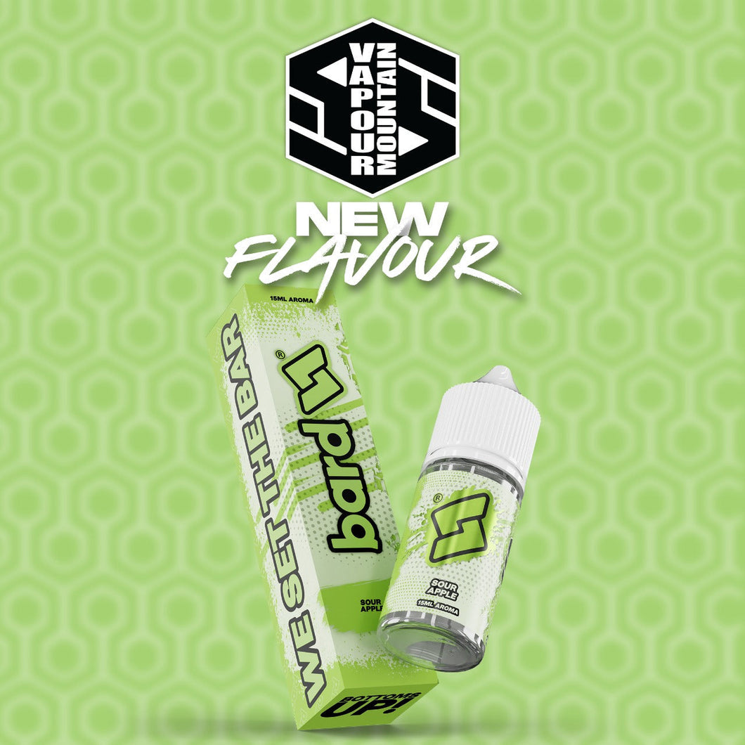 Bard x Vapour Mountain LONGFILL - Sour Apple MTL/Salt 30ML