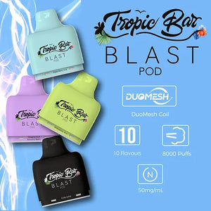 Tropic Bar Blast 5% Replacement Pods