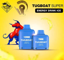 Tugboat Super 50mg 12000 Puff Cartridges