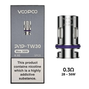 VooPoo - PnP-TW30 Coil 0.3ohm (5PC) HT62